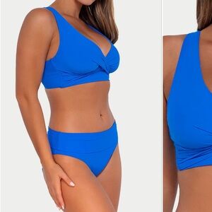 SUNSETS Elsie Underwire Wrap Bikini Top AND Fold Over Bottom
